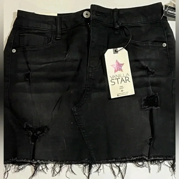 Vanilla Star denim skirt size 24 size 0 - Picture 1 of 2